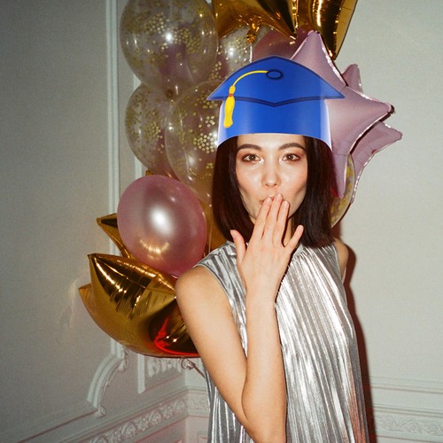Cappelli laurea carta - laurea, in