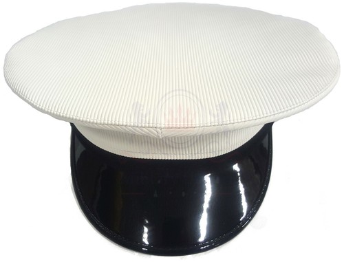 British white peaked cap - british,